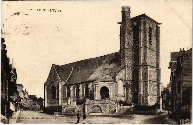 Carte postale ancienne Ault eglise
