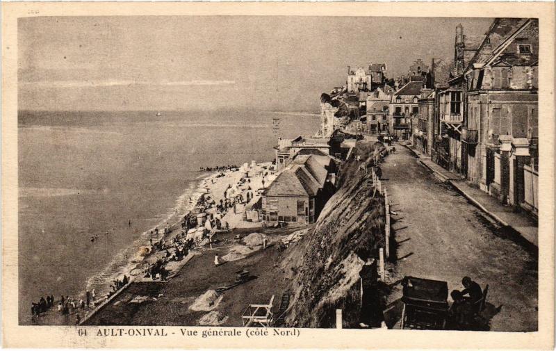 Carte postale ancienne Ault vue generale
