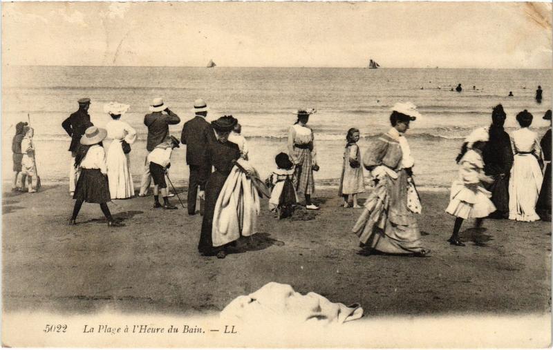 Carte postale ancienne Ault la plage