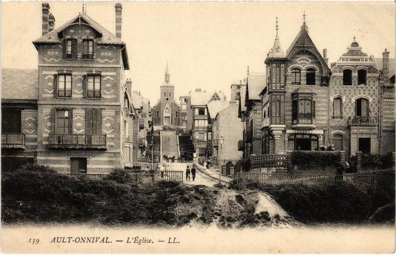 Carte postale ancienne Ault eglise