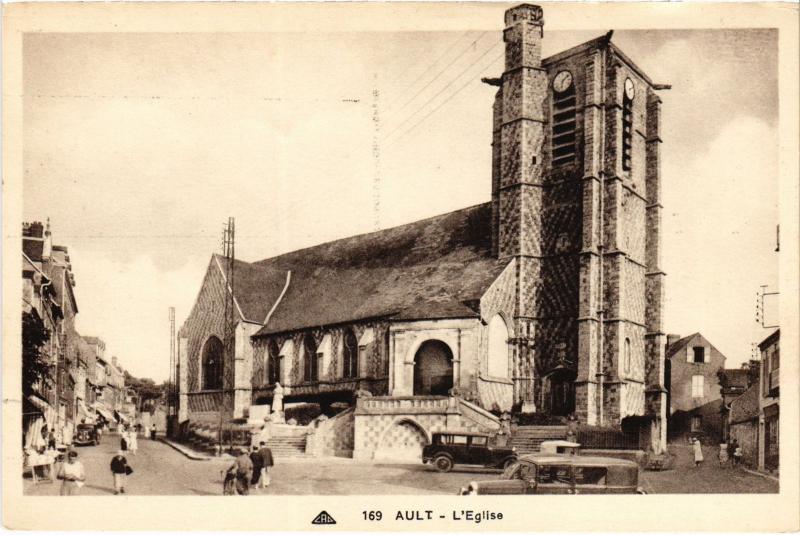 Carte postale ancienne Ault eglise