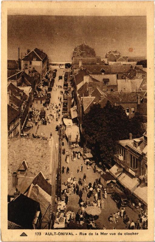 Carte postale ancienne Ault Rue de la Mer