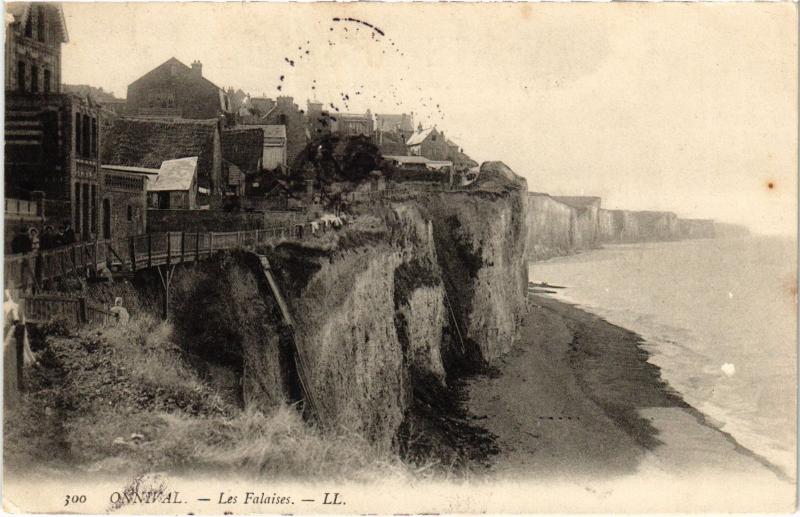 Carte postale ancienne Onival les falaises