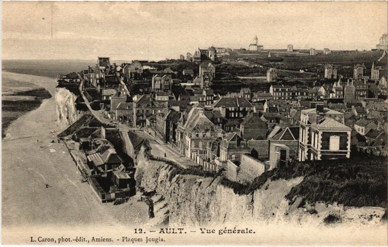 Carte postale ancienne Ault vue generale
