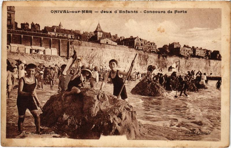 Carte postale ancienne Onival Concours de Forts