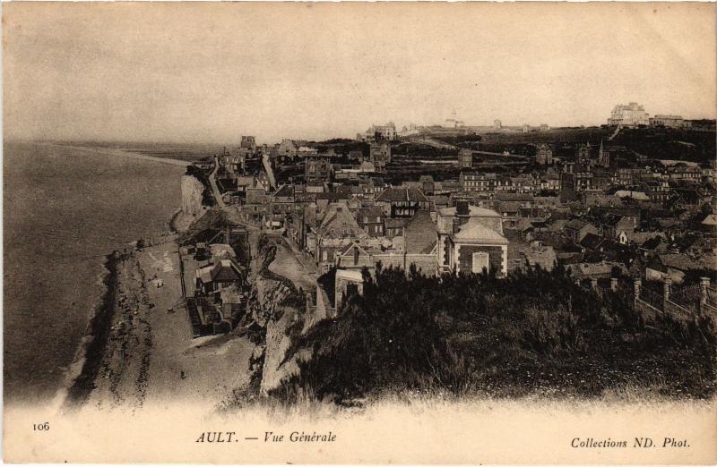Carte postale ancienne Ault vue generale
