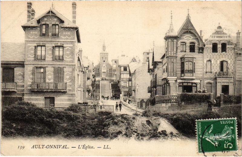 Carte postale ancienne Ault eglise