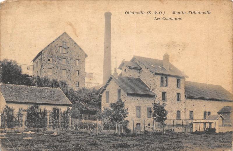 Carte postale ancienne Ollainville - Moulin D'Ollainville - Le Communs à Ollainville