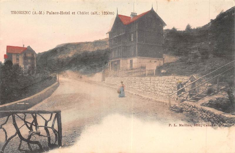 Carte postale ancienne Thorenc - Palace Hotel Et Chalet