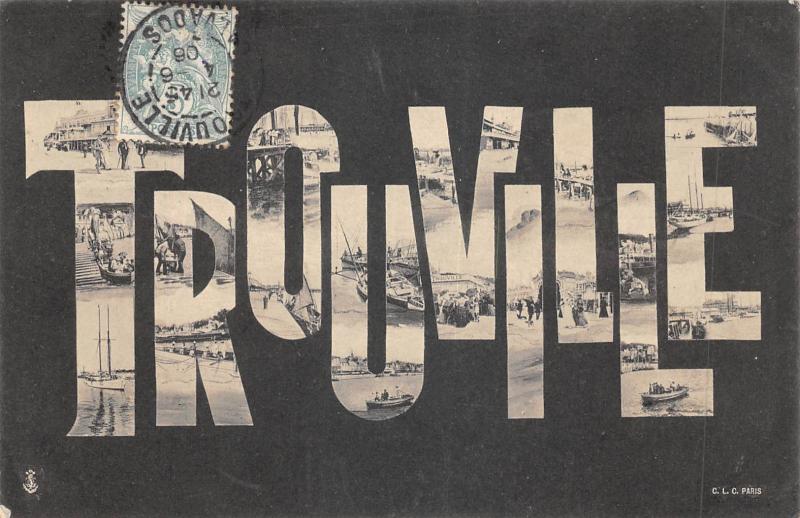 Carte postale ancienne Trouville