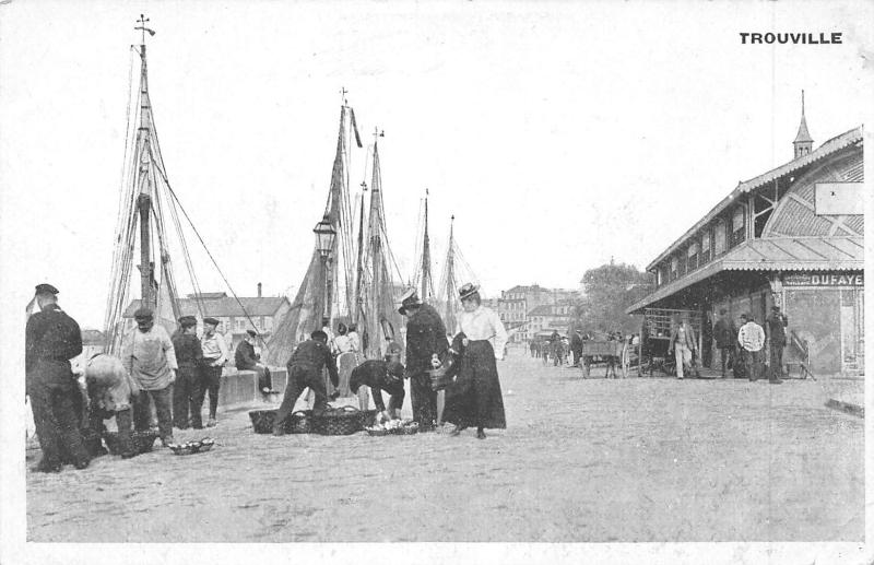 Carte postale ancienne Trouville