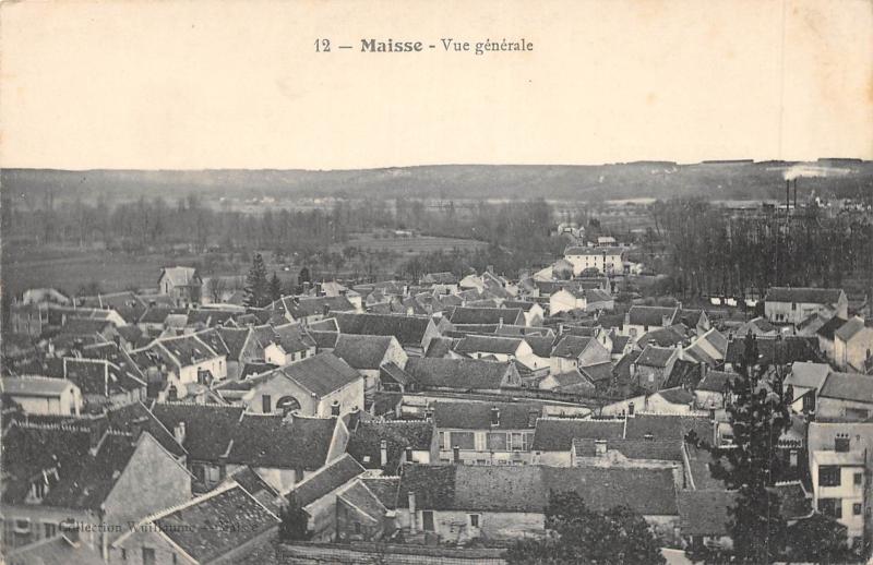 Carte postale ancienne Maisse - Vue Generale à Maisse