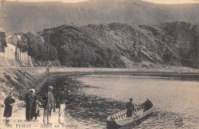 Carte postale ancienne Fumay - Appel Au Passeur à Fumay