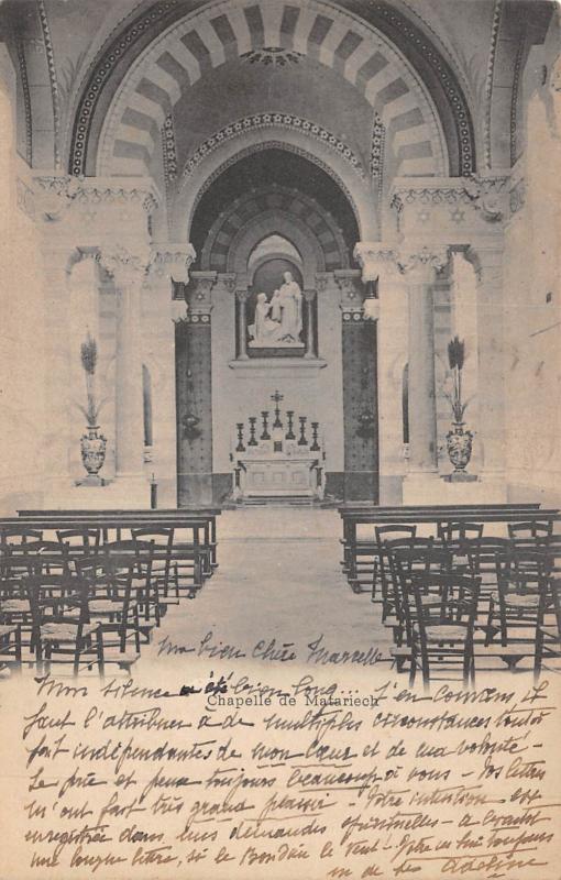 Carte postale ancienne Chapelle De Matariech