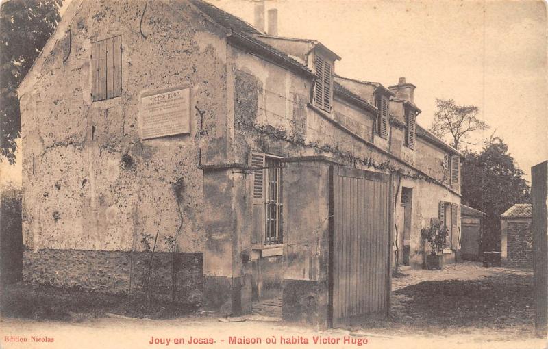 Carte postale ancienne Jouy En Josas - Maison Ou Habita Victor Hugo à Jouy-en-Josas
