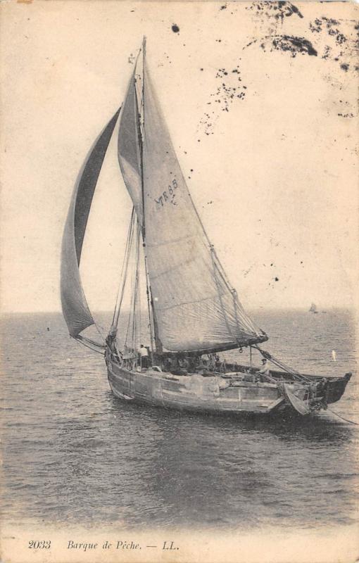 Carte postale ancienne Barque De Peche