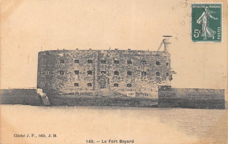 Carte postale ancienne Le Fort Boyard