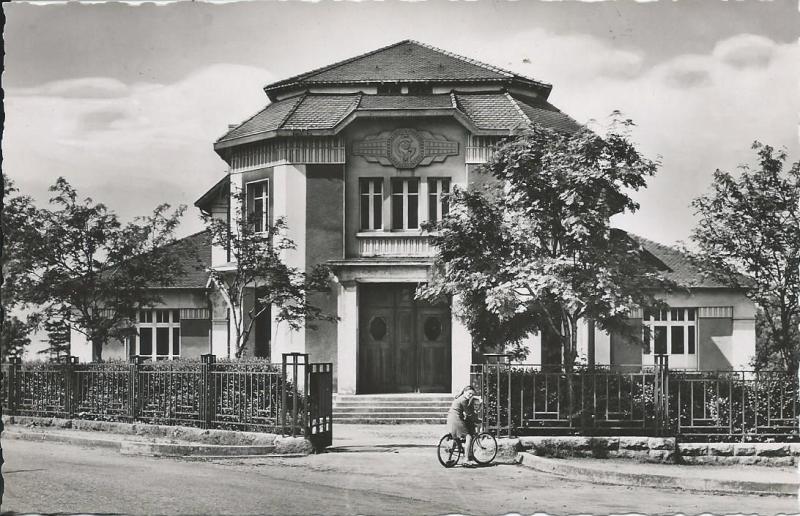 Carte postale ancienne Salle des Fêtes à Giraumont