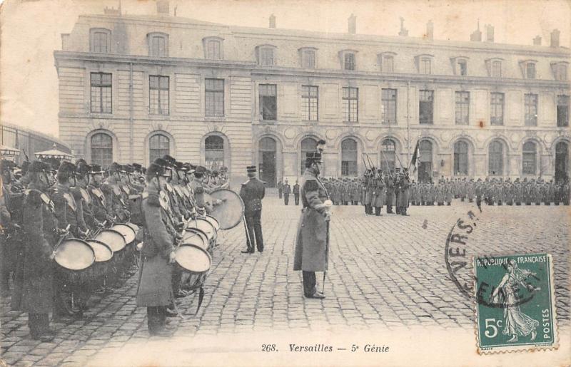 Carte postale ancienne Versailles - 5e Genie à Versailles