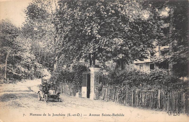 Carte postale ancienne Hameau De La Jonchere - Avenue Sainte Bathilde