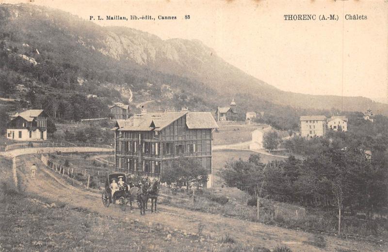Carte postale ancienne Thorenc - Chalets