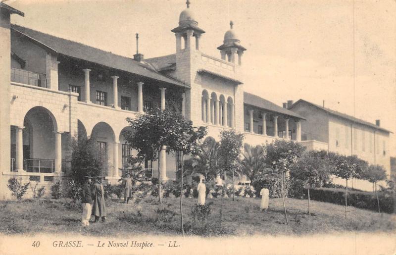 Carte postale ancienne Grasse - Nouvel Hospice à Grasse
