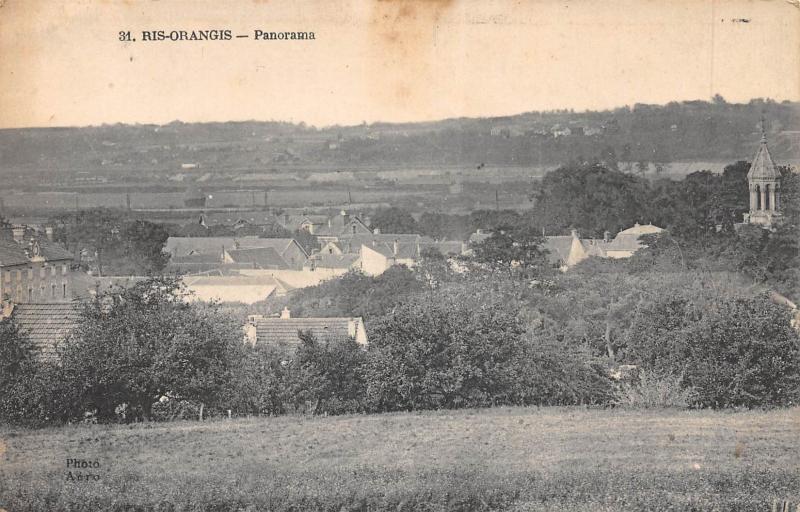 Carte postale ancienne Ris Orangis - Panorama à Ris-Orangis