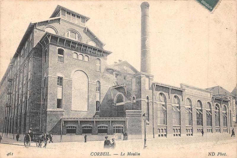 Carte postale ancienne Corbeil - Le Moulin