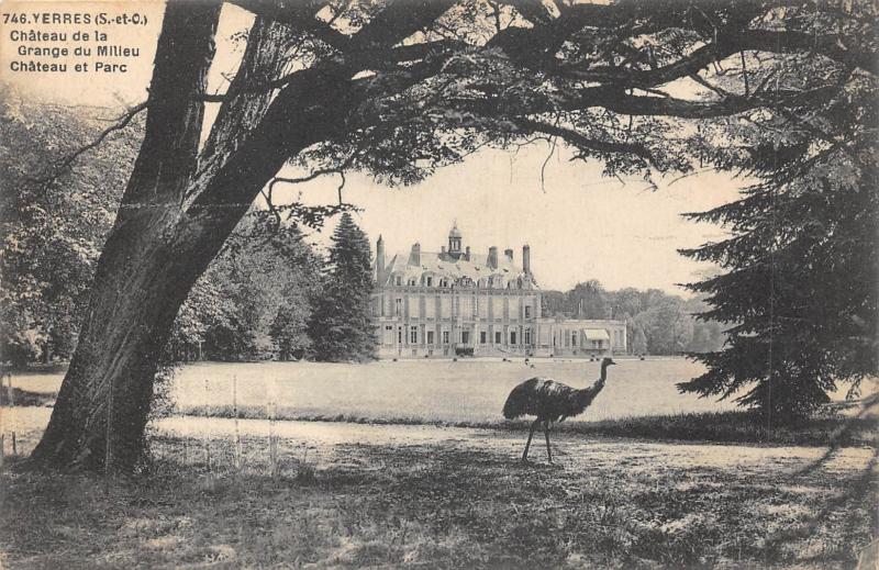 Carte postale ancienne Yerres - Chateau De La Grange Du Milieu à Yerres