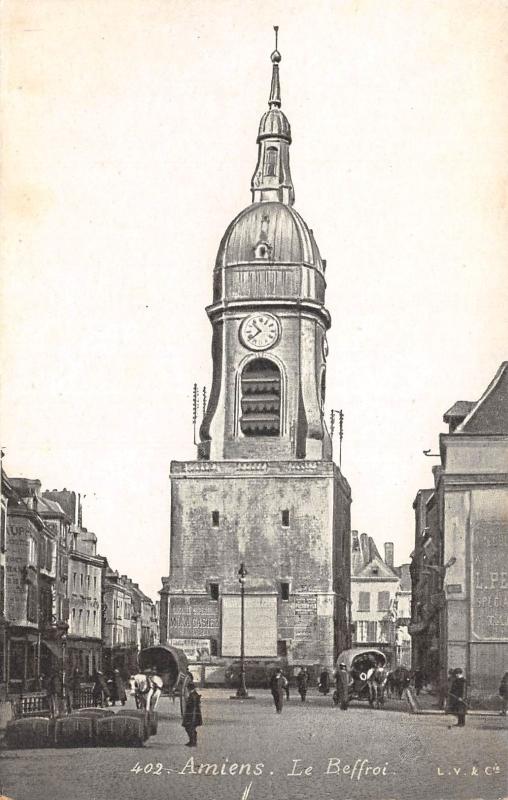 Carte postale ancienne Amiens - Le Beffroi à Amiens