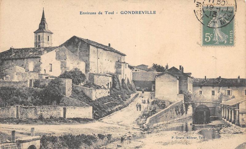 Carte postale ancienne Gondreville à Gondreville