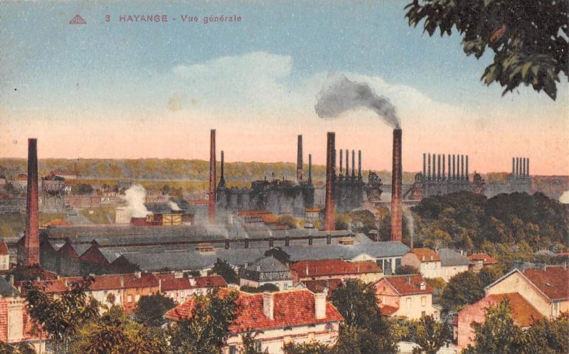 Carte postale ancienne Hayange - Vue Generale à Hayange