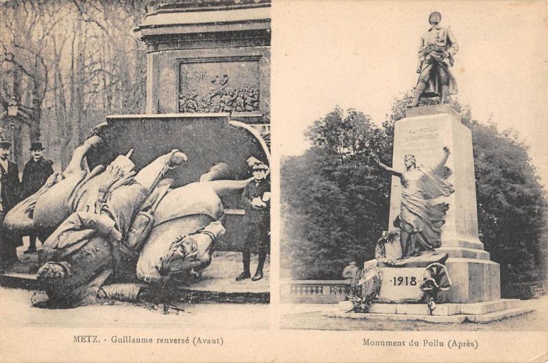 Carte postale ancienne Metz - Guillaume Renverse à Metz