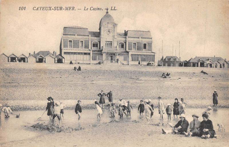 Carte postale ancienne Cayeux Sur Mer - Le Casino à Cayeux-sur-Mer