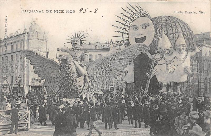 Carte postale ancienne Carnaval De Nice 1906