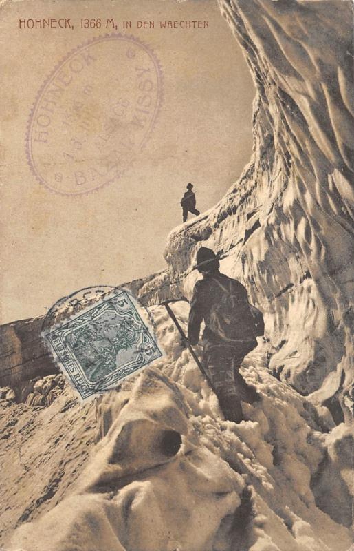 Carte postale ancienne Hohneck - 1366M - In Den Waechten