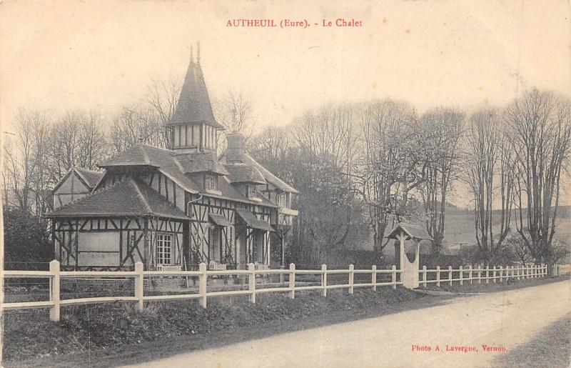 Carte postale ancienne Autheuil - Le Chalet