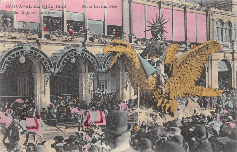 Carte postale ancienne Carnaval De Nice - Sa Majeste Carnaval