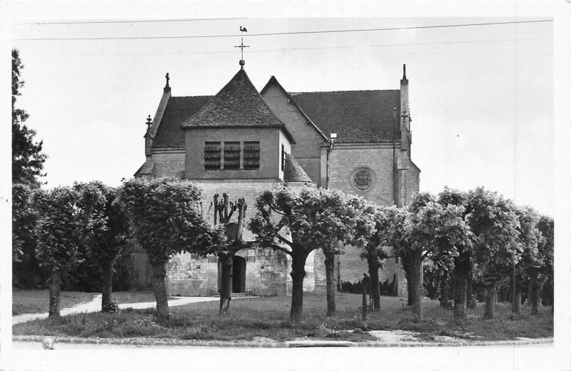 Carte postale ancienne Piney - L'Eglise à Piney
