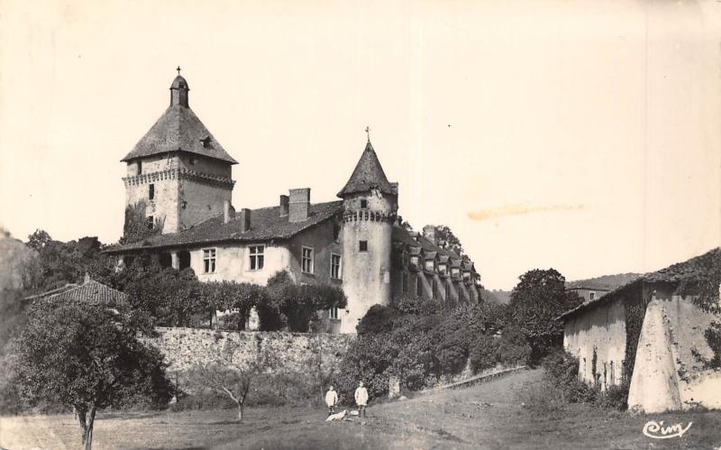 Carte postale ancienne Bouillac - L'ancien chateau à Bouillac