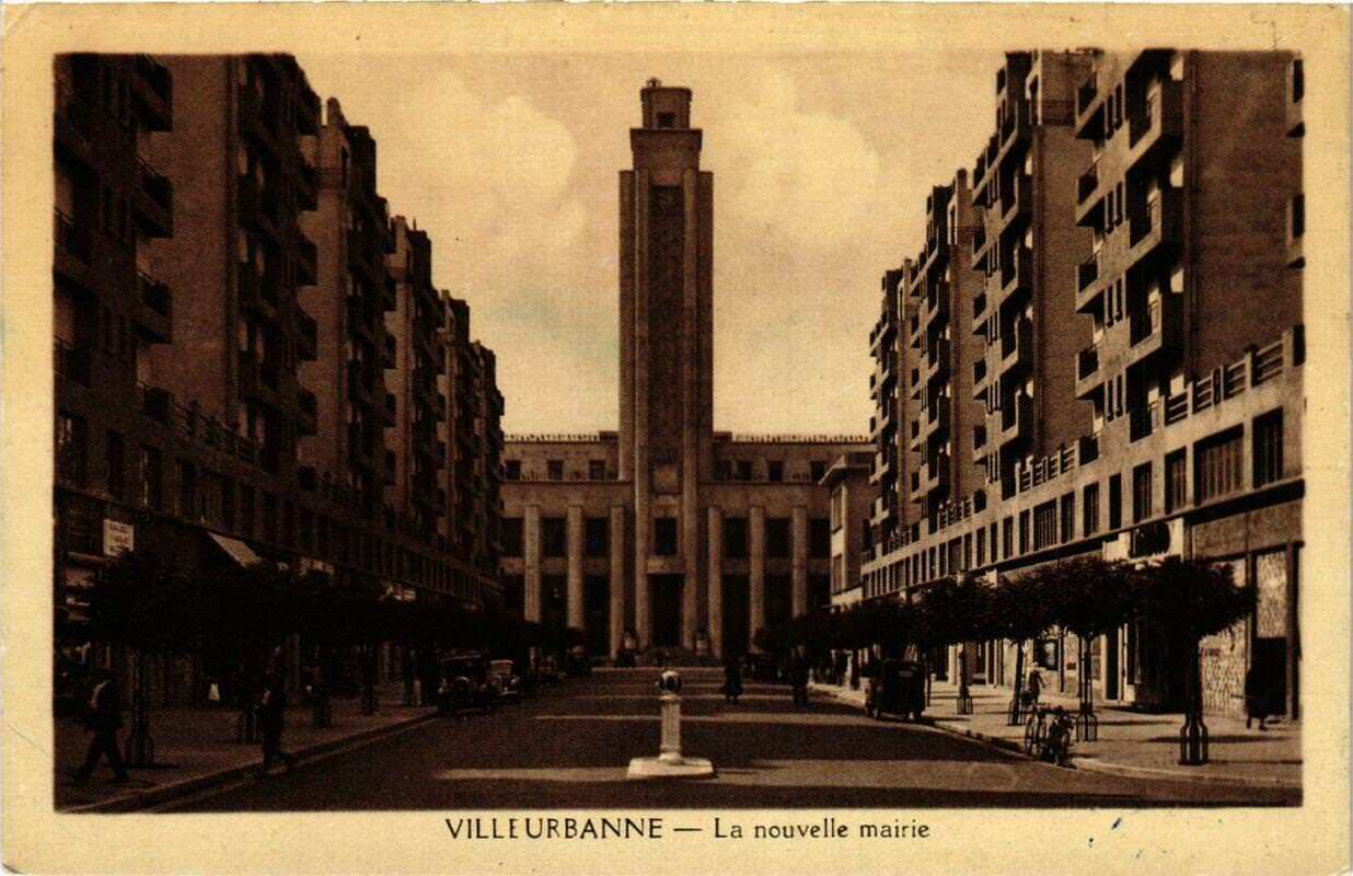 Villeurbanne La Nouvelle Mairie Villeurbanne Cartorum