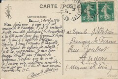 Carte postale ancienne Le Port et le Mont Chevalier à Cannes