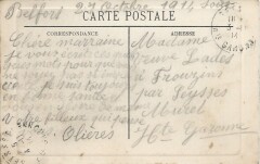 Carte postale ancienne Le Théâtre à Nîmes