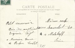 Carte postale ancienne La Place à Roumégoux
